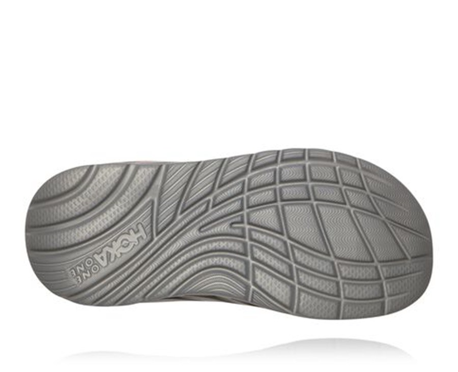 Hoka One One Sandalet Erkek Kırmızı - Ora Recovery Flip - PH8357104